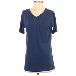 Face Face Short Sleeve Pocket T-Shirt Women’s Size Large Navy Blue